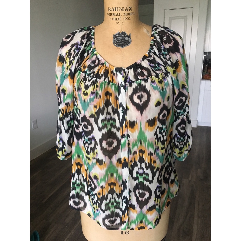 Vanessa virginia Anthropologie blouse